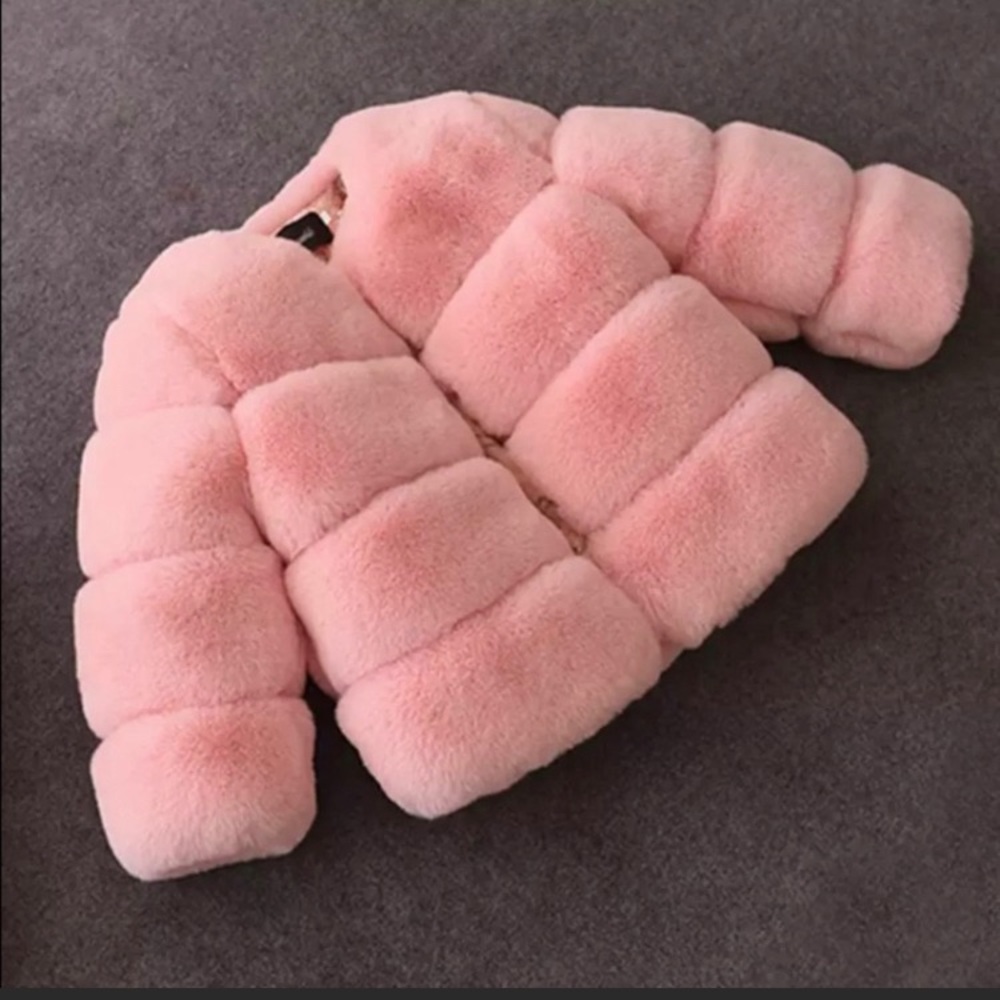 Kids faux fur coat